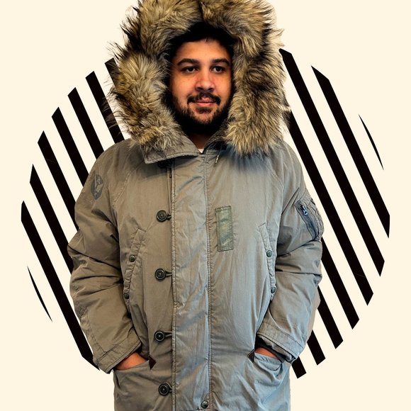 Polo Ralph Lauren Other - Polo Ralph Lauren Military Faux Fur-Trim Parka